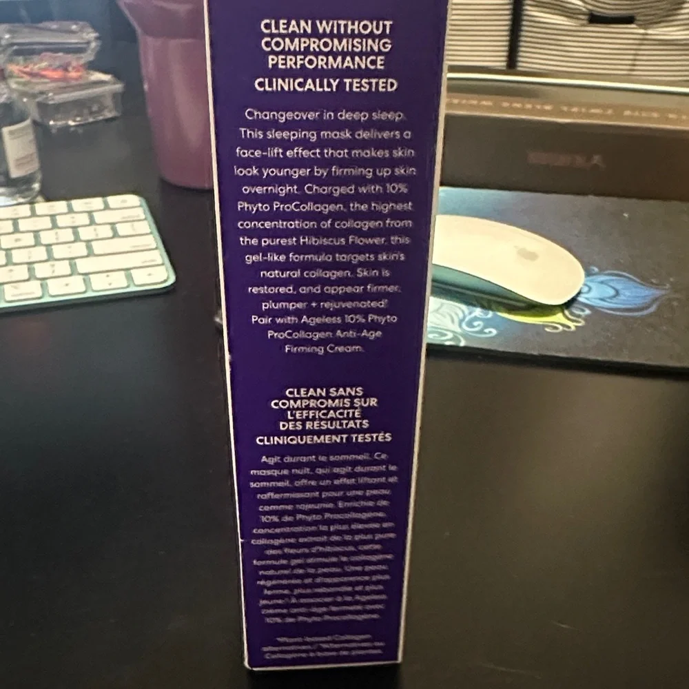 bareMinerals Ageless Collagen Sleeping Mask with Purple Accent - Picture 5 of 7